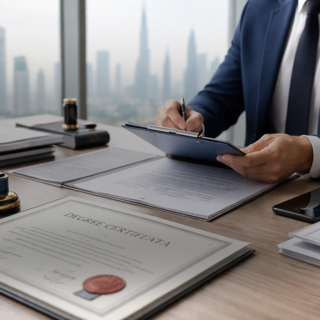 Degree Certificate attestation in Dubai