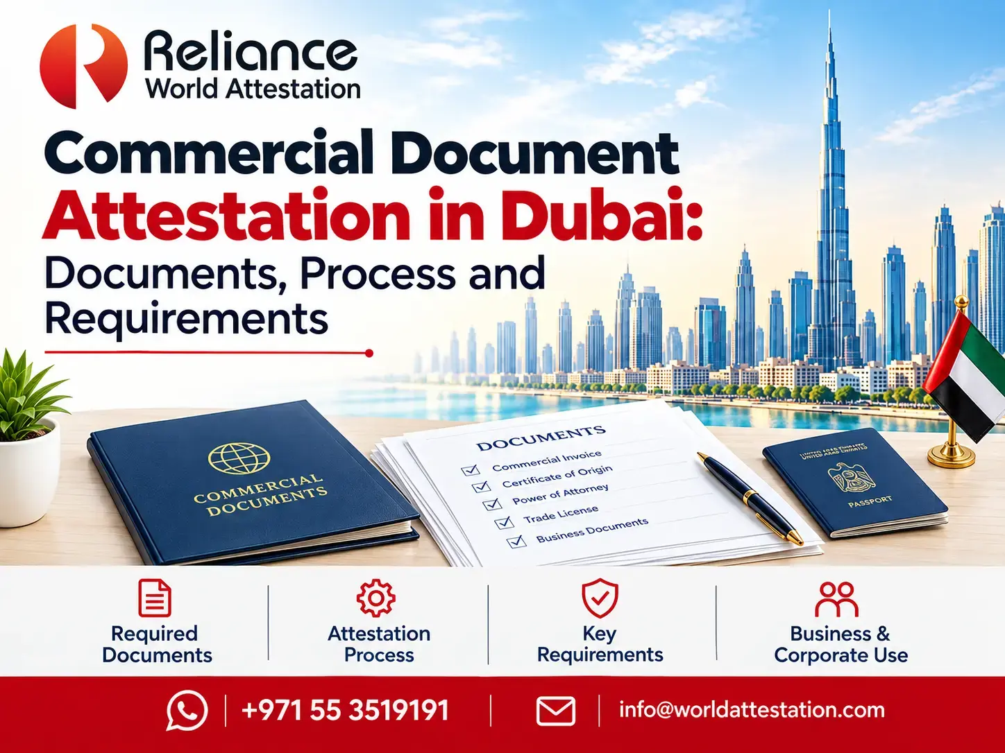 Commercial Document Attestation in Dubai