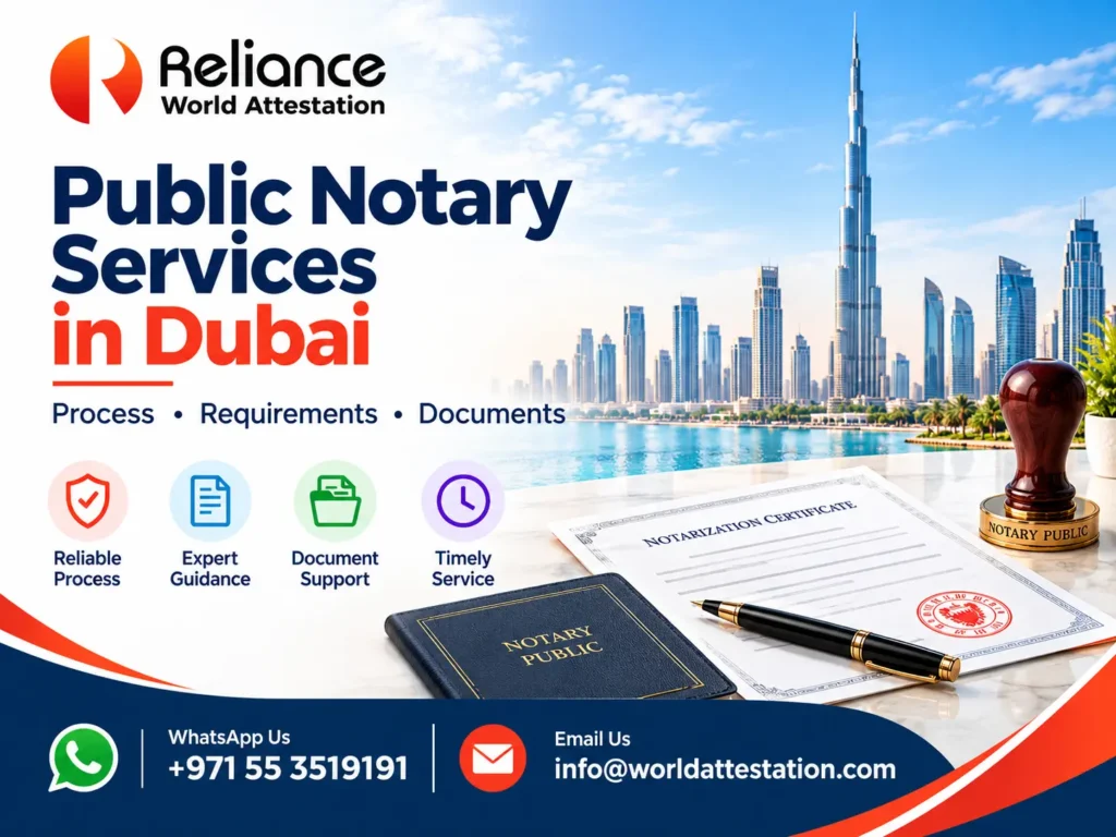 Public Notary Services in Dubai: Process, Requirements and Documents